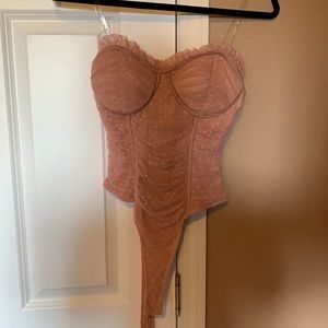 Drop dead gorgeous corset bodysuit